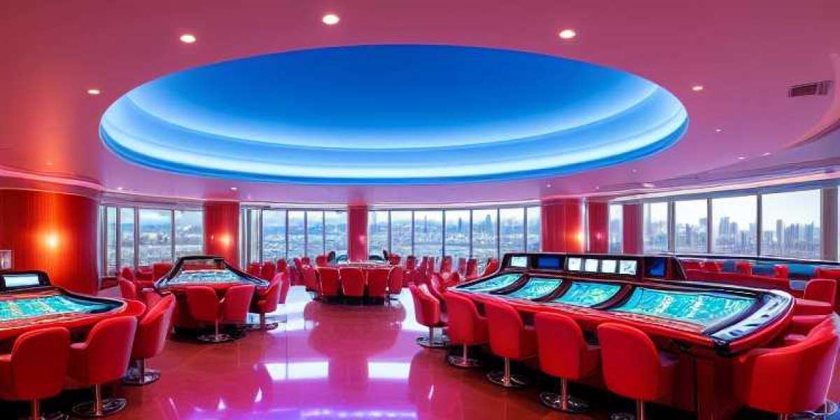 One-armed bandits at the gaming establishment